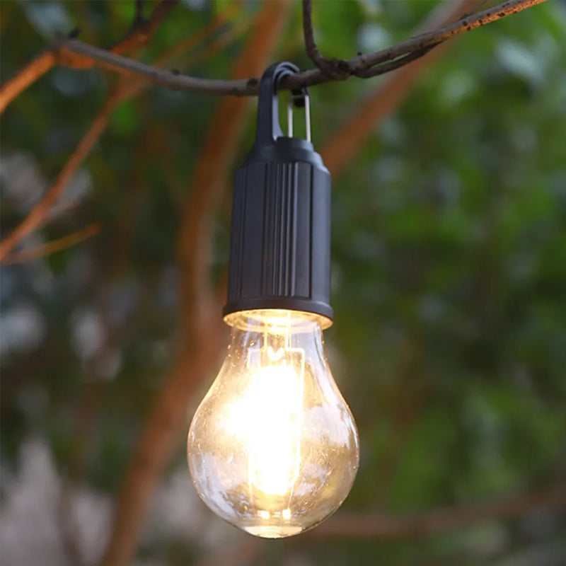 Ampoule rétro suspendue pour Camping en plein air, charge de Type C