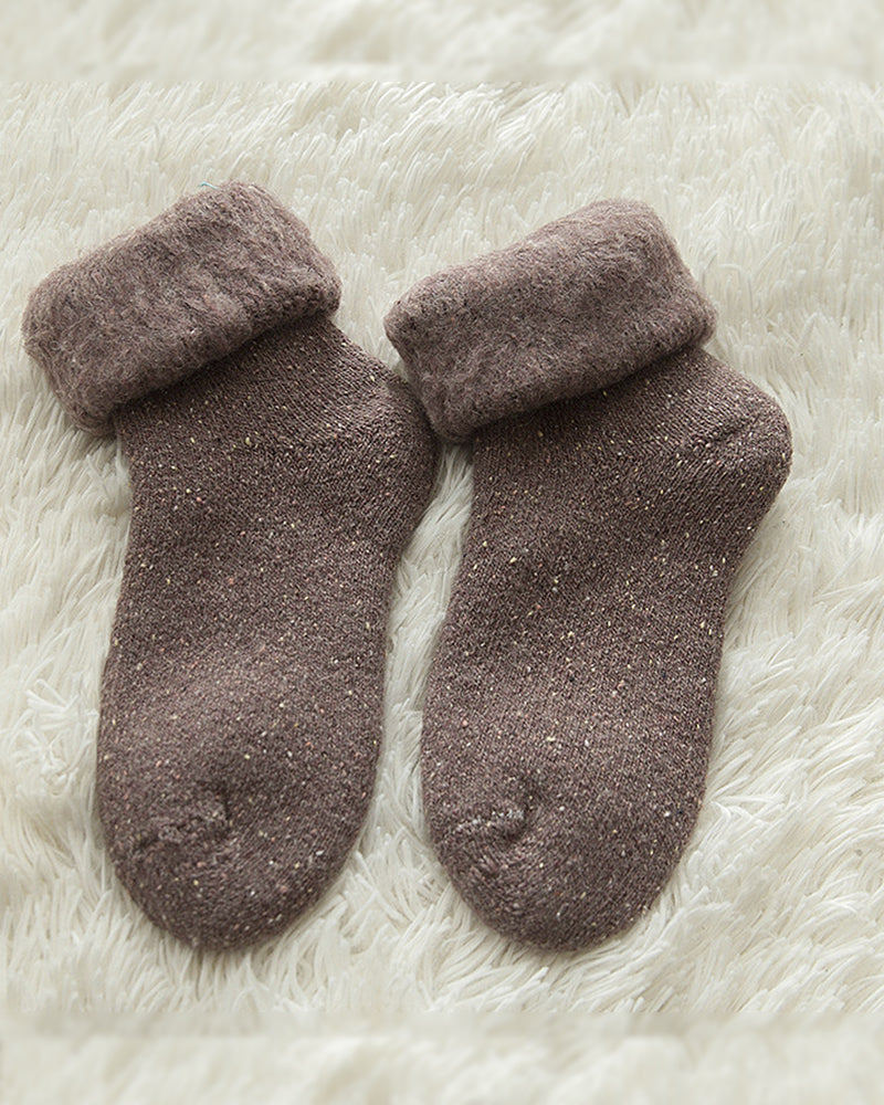 Chaussettes de couchage d'hiver chaudes et confortables pour femmes
