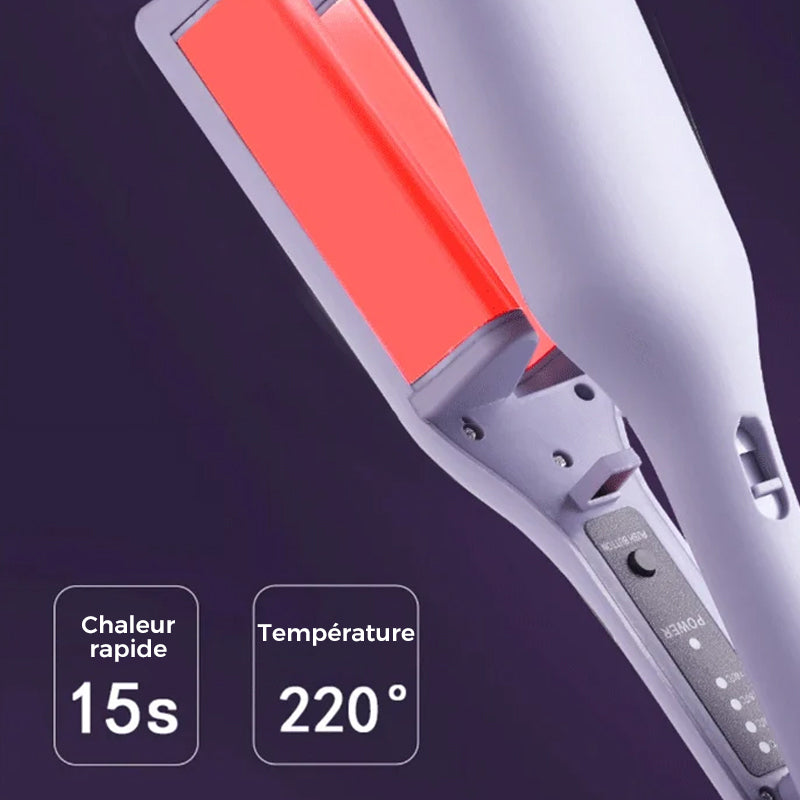 Fer à friser oeuf français romantique