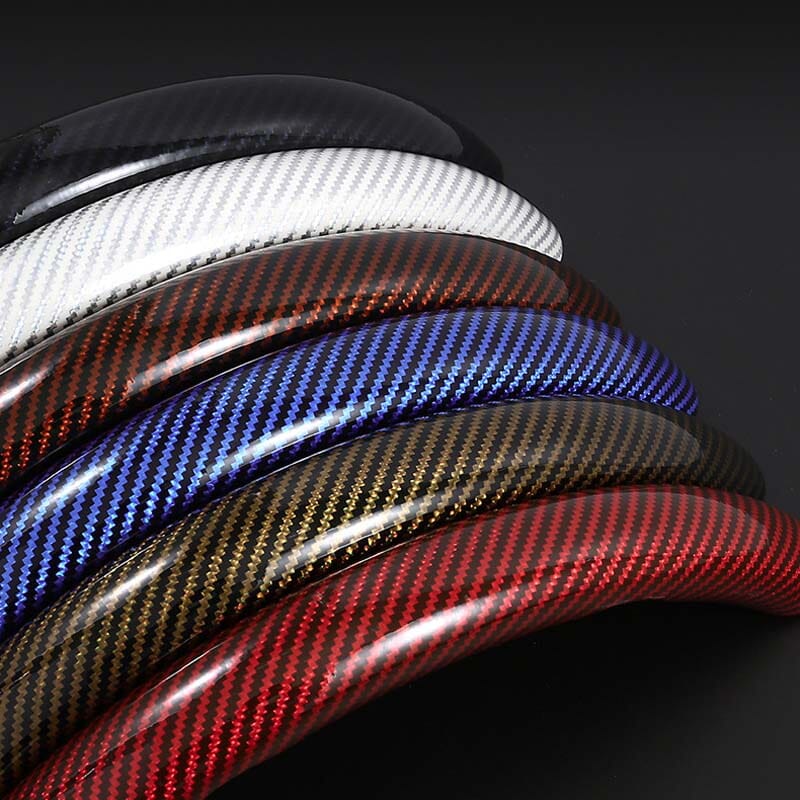 Universele stuurhoes met laserkoolstofvezelpatroon