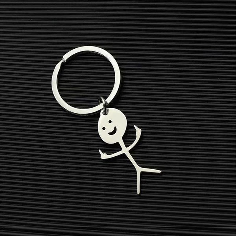 Porte-clés amusant Doodle