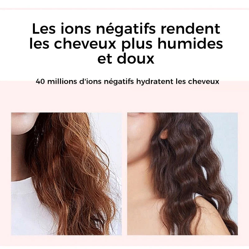 Fer à friser oeuf français romantique