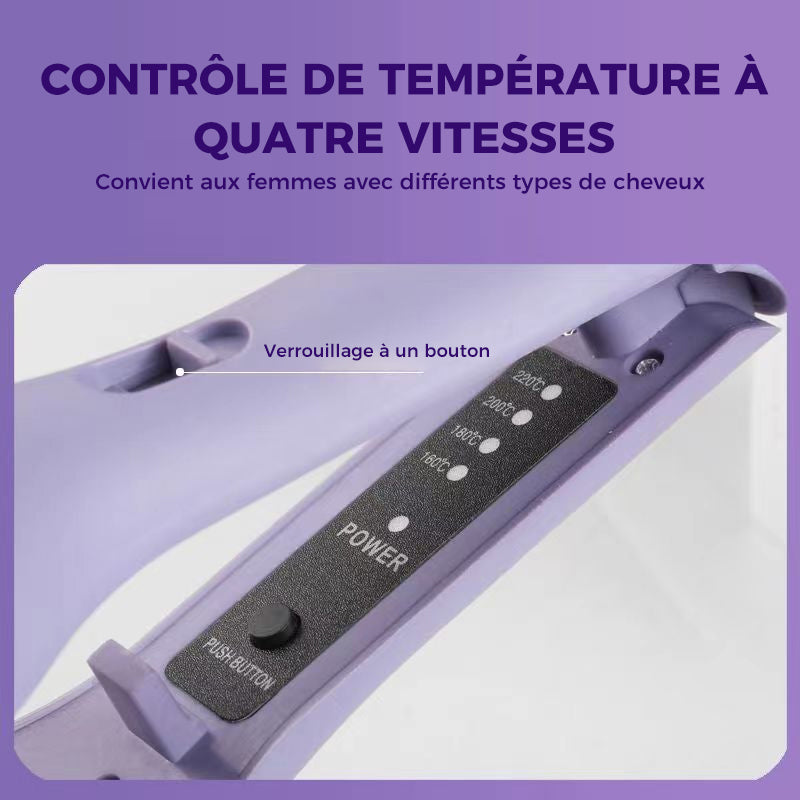 Fer à friser oeuf français romantique