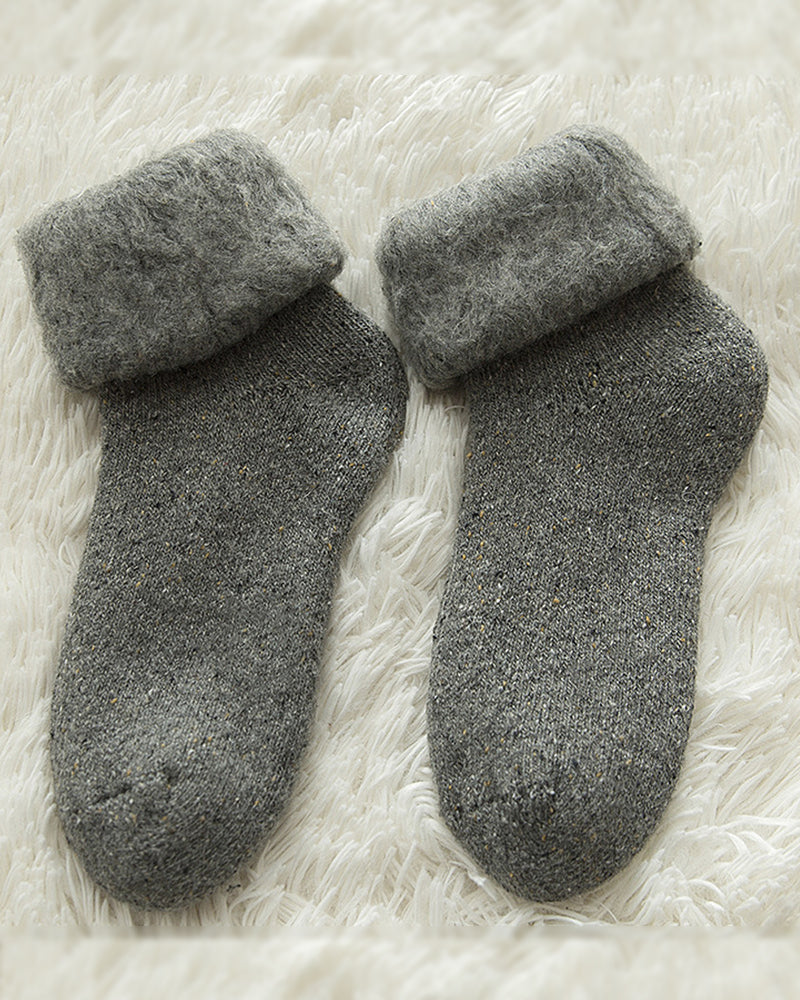 Chaussettes de couchage d'hiver chaudes et confortables pour femmes