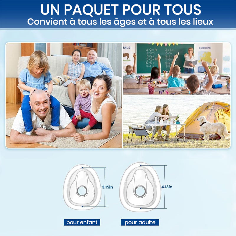 Entraîneur de capacité vitale + protection contre l'étouffement