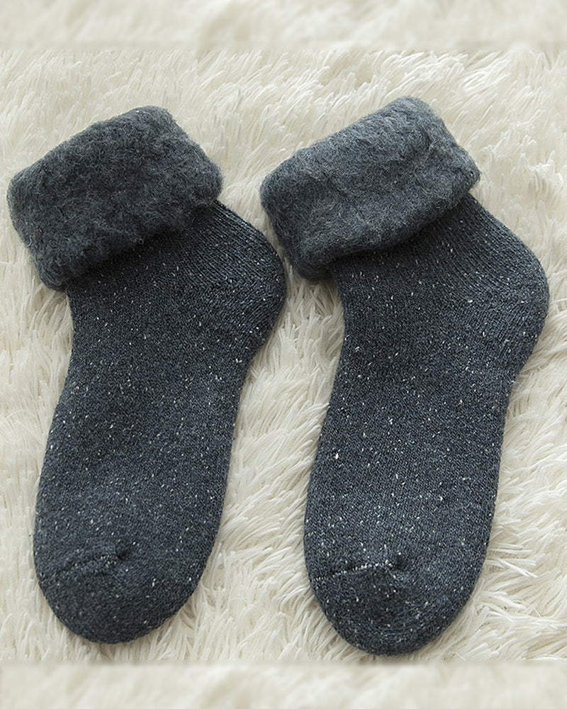 Chaussettes de couchage d'hiver chaudes et confortables pour femmes