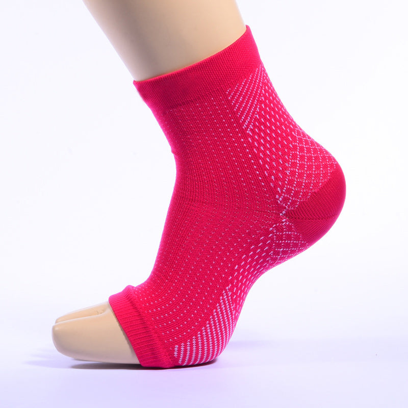 Chaussette de compression confortable pour les pieds anti-douleur