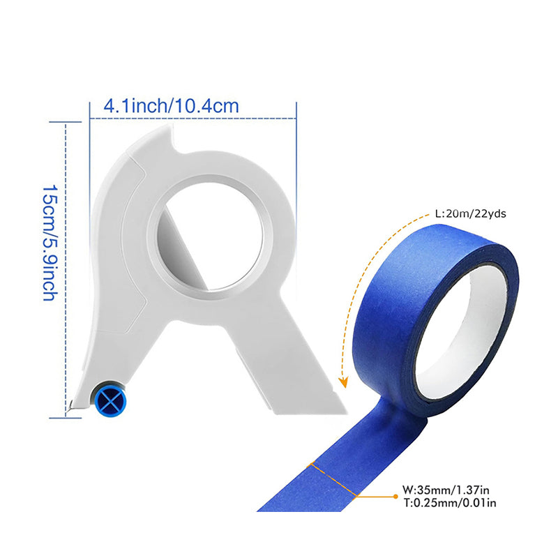 Outil de coupe pour ruban adhésif de décoration intérieure