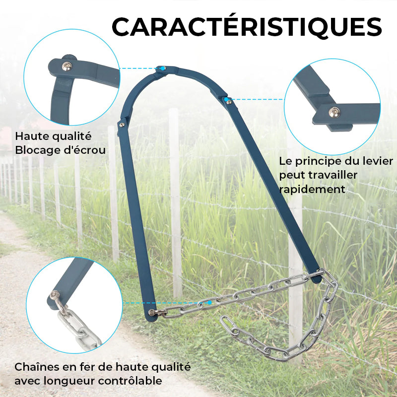 Réparation manuelle de la clôture Retainer