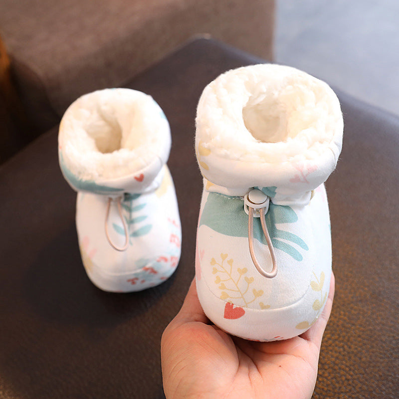 Bottes chaudes en fourrure pour bébé