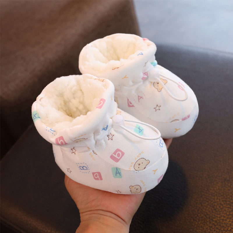 Bottes chaudes en fourrure pour bébé