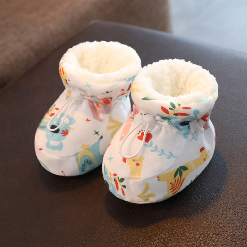 Bottes chaudes en fourrure pour bébé