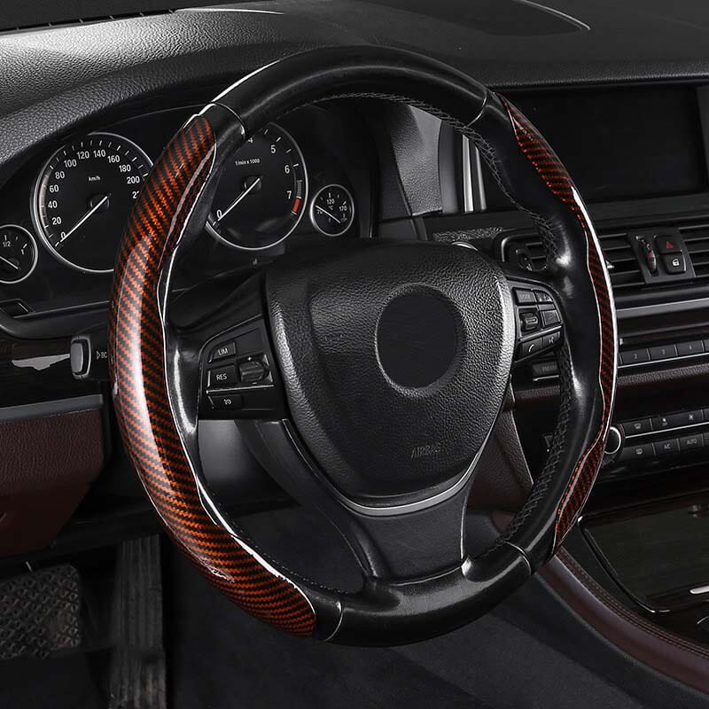 Universele stuurhoes met laserkoolstofvezelpatroon