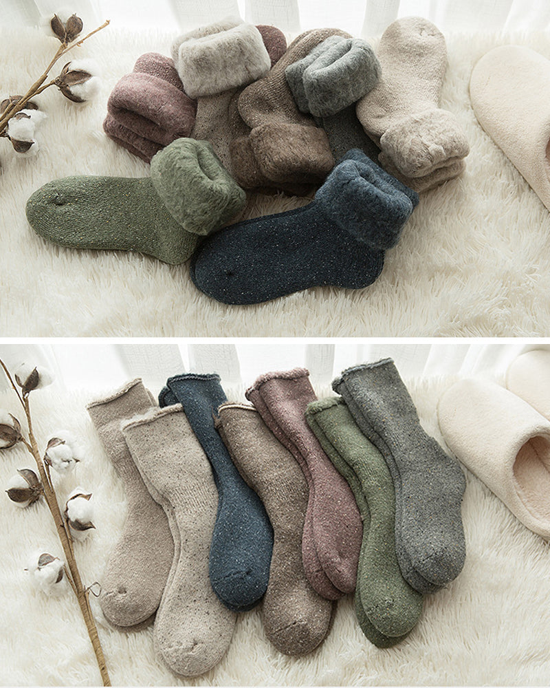 Chaussettes de couchage d'hiver chaudes et confortables pour femmes