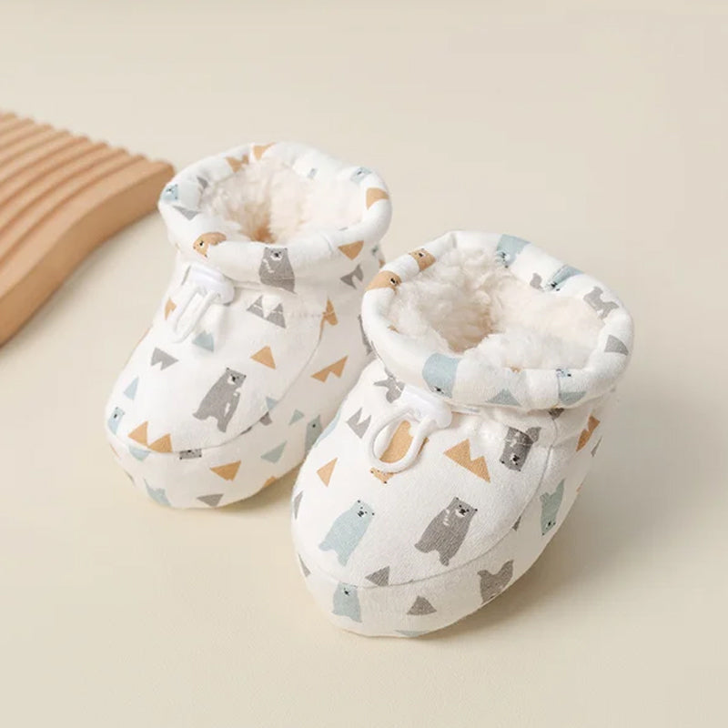 Bottes chaudes en fourrure pour bébé