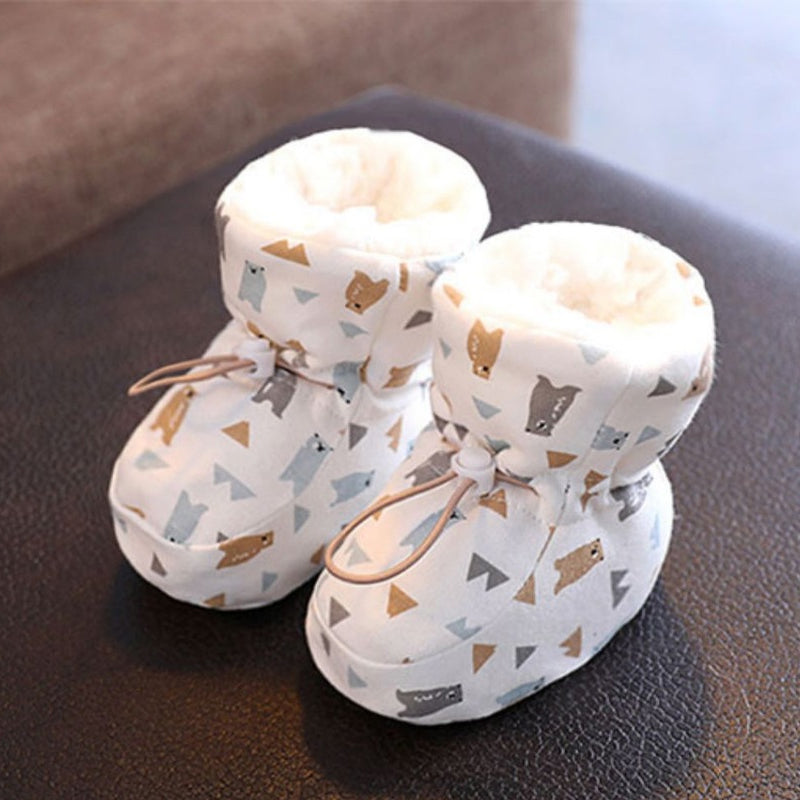Bottes chaudes en fourrure pour bébé