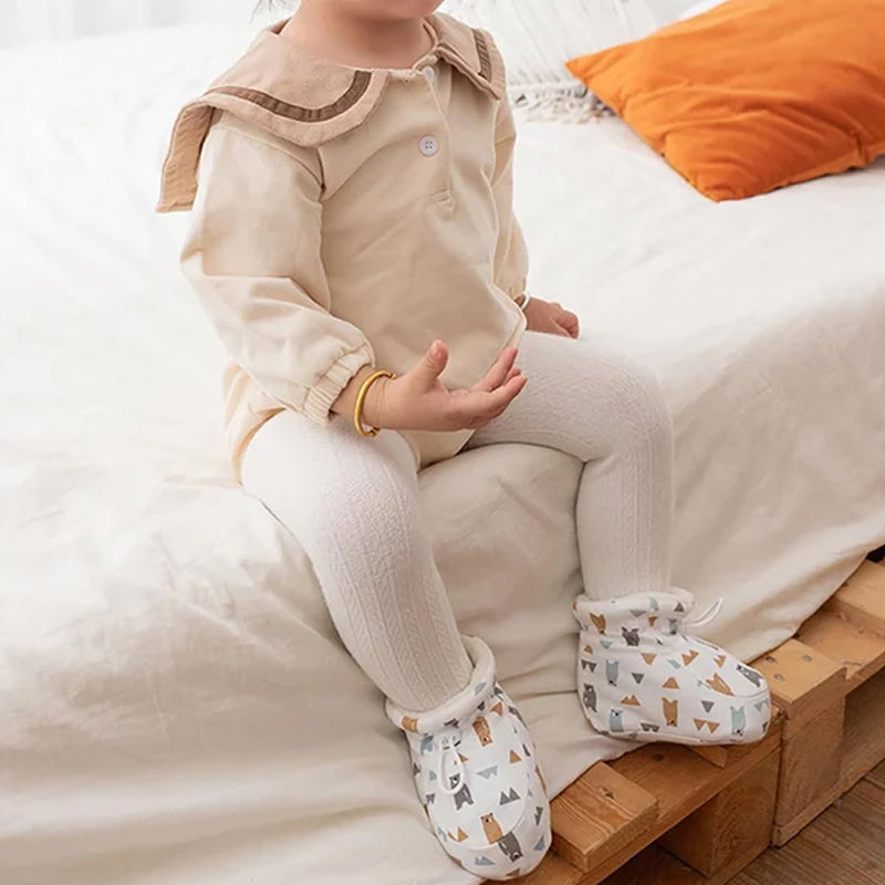 Bottes chaudes en fourrure pour bébé