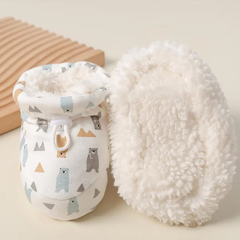 Bottes chaudes en fourrure pour bébé