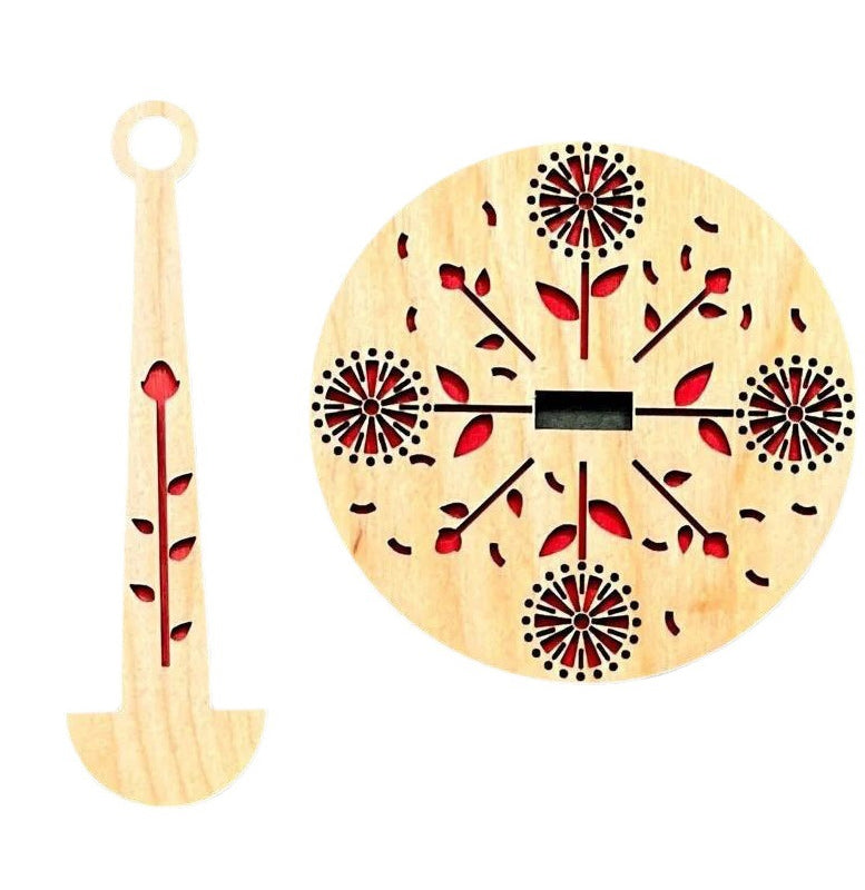 Porte-fil de poignet en bois