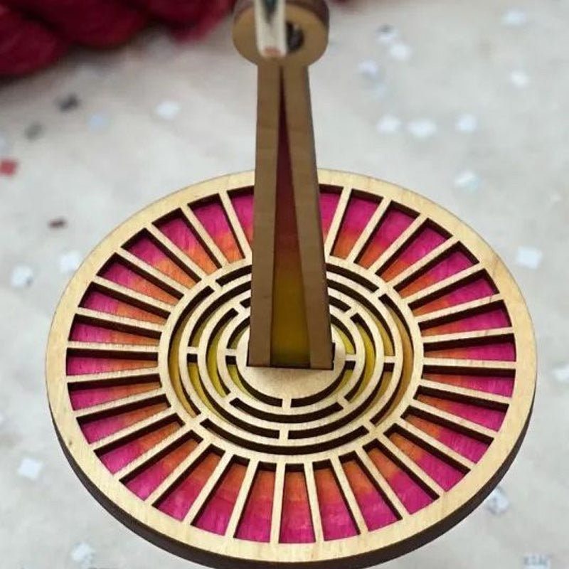 Porte-fil de poignet en bois