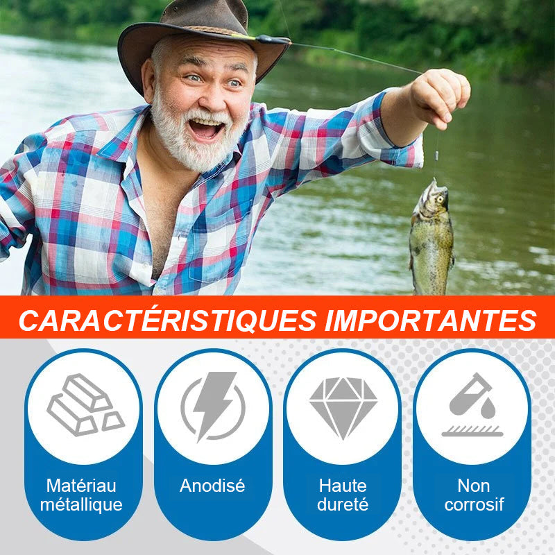 Dispositif de Retrait Rapide de Crochet de Pêche