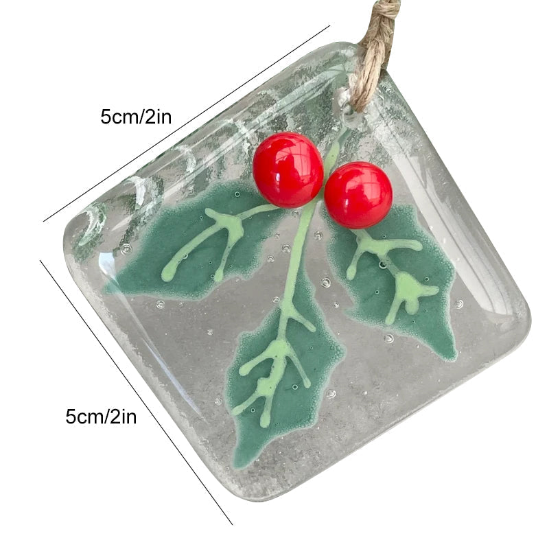 Décoration en verre pour l'arbre de Noël