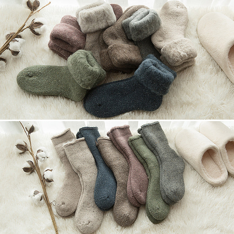 Chaussettes de couchage d'hiver chaudes et confortables pour femmes