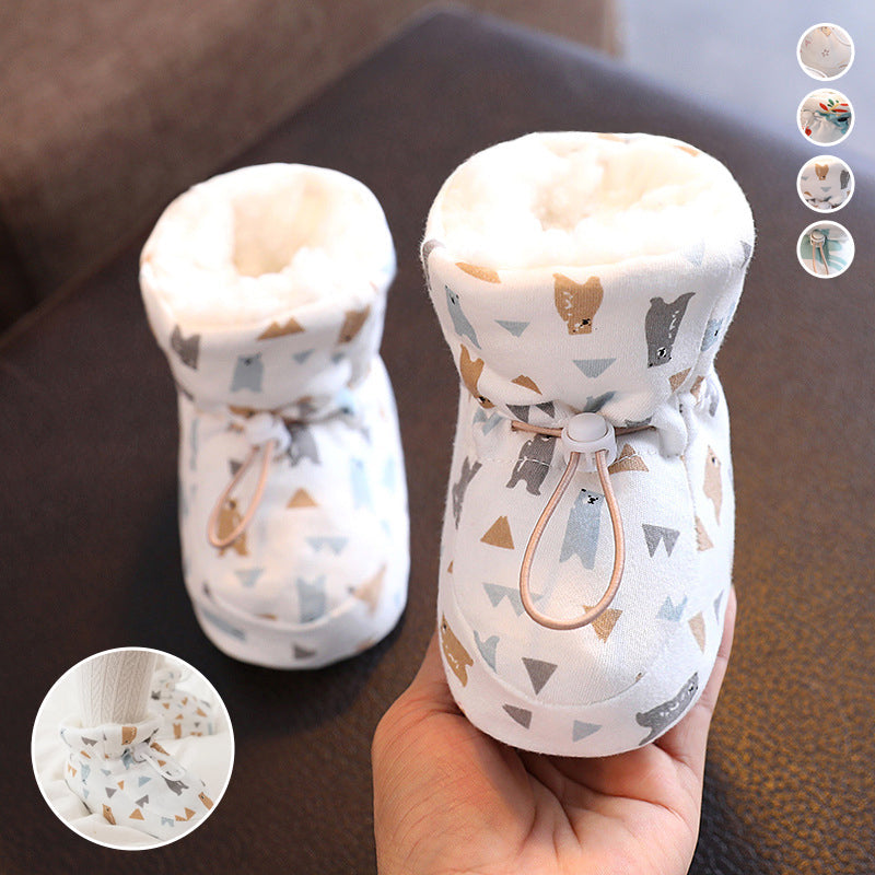 Bottes chaudes en fourrure pour bébé