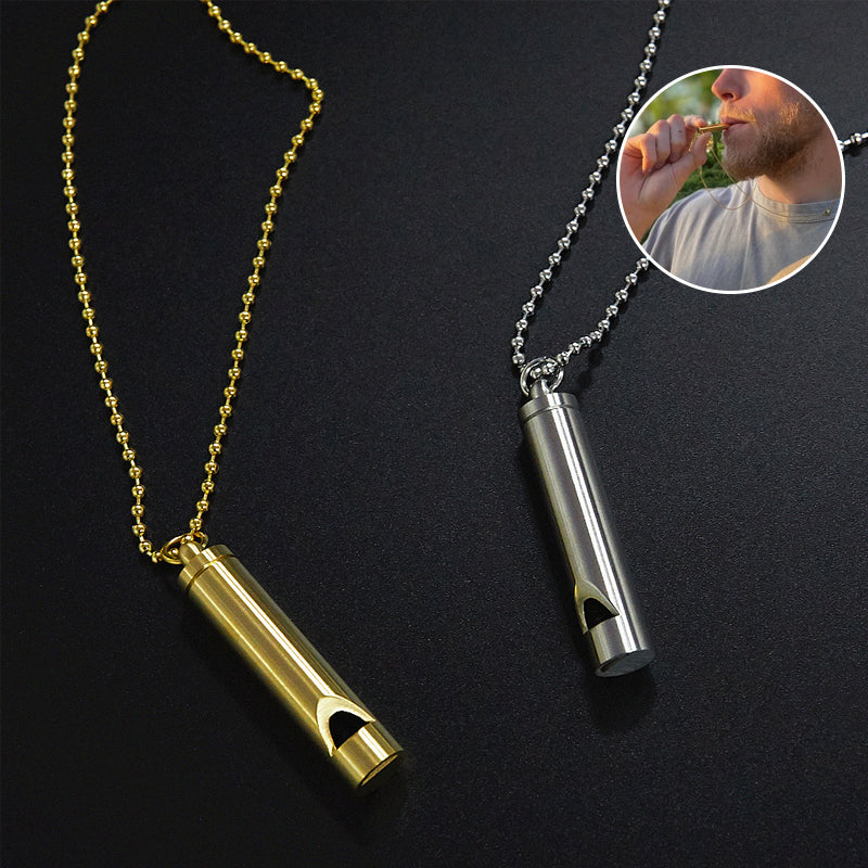 Collier de sifflet de décompression